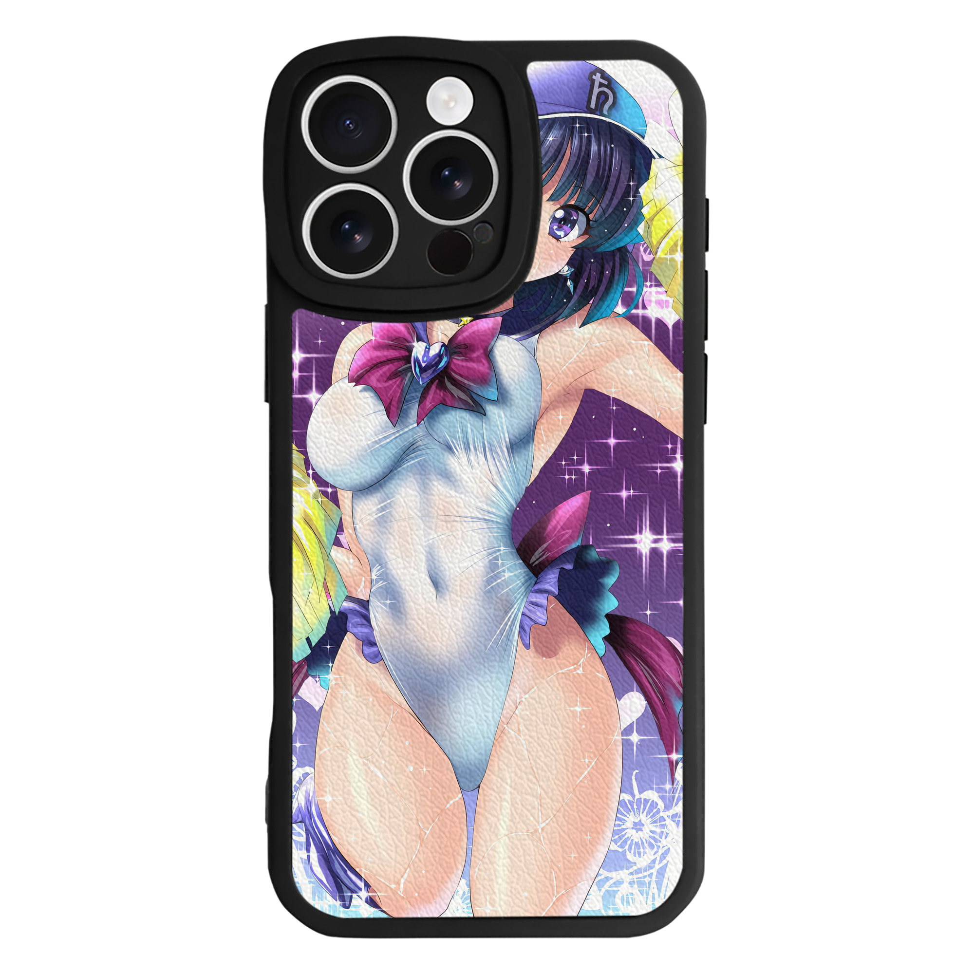 （画像用） 美少女戦士セーラームーン Sailor Moon 【iPhone 16シリーズ対応】シリコンスマホケース（レザー調） 材質：シリコン
